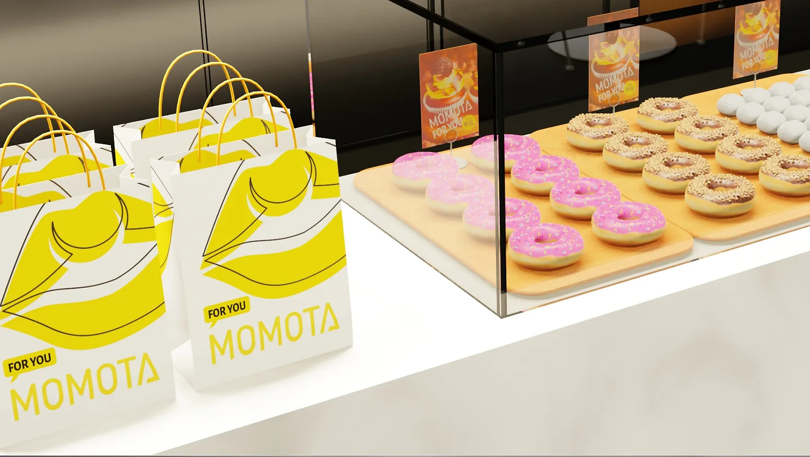MOMOTA么么挞 蛋挞展示柜